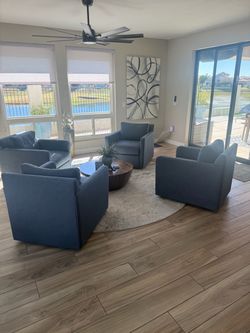 4 Designer Chairs