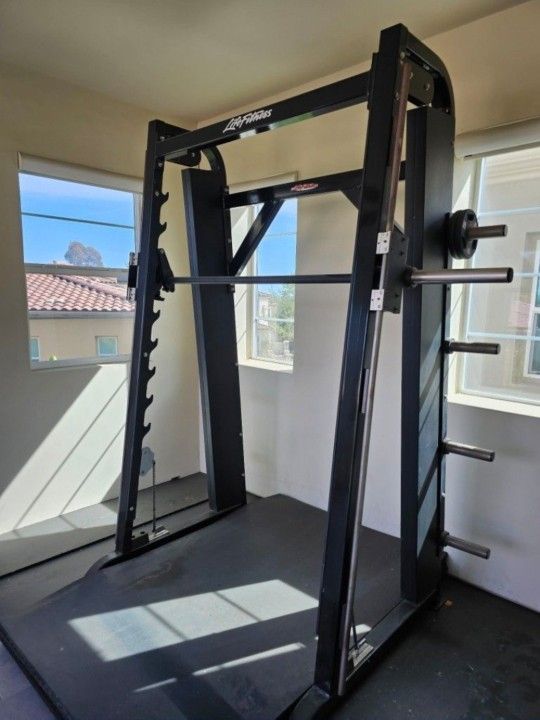 Life Fitness Smith Machine Commercial Gym Equipment Exercise Fitness Weight Machine