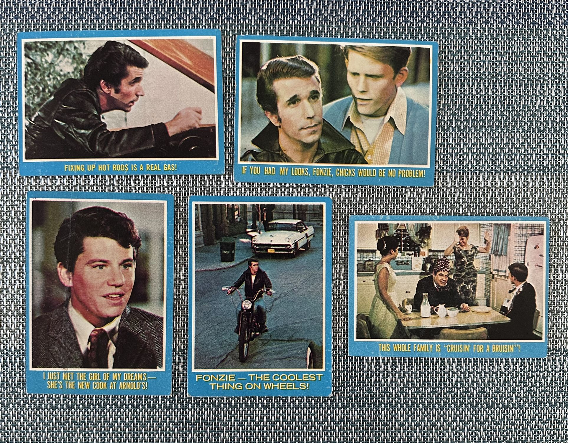 1976 Happy Days Topps Trading Cards