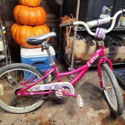 Pink Kids Bike