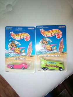 Hot Wheels Van de Kamps lot of 2