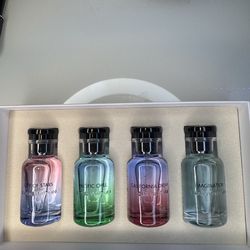 Louis Vuitton 4x30ml Mini Perfume Set - City of Stars, Pacific Chill, California Dream, Imagination