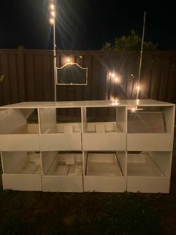 Custom record collection shelving