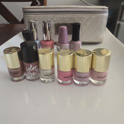 Nail polish!! NEW Some are OPI..!! with free case!!