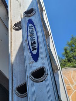 32 ft. Aluminum Extension Ladder (32 ft. Reach Height) with 225 lb. Load