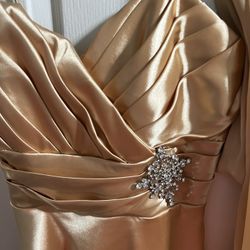 Formal Gold Dress