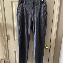 Pantalón Free Assembly , Color Gris, Azul Y Negro - Size 29X30 