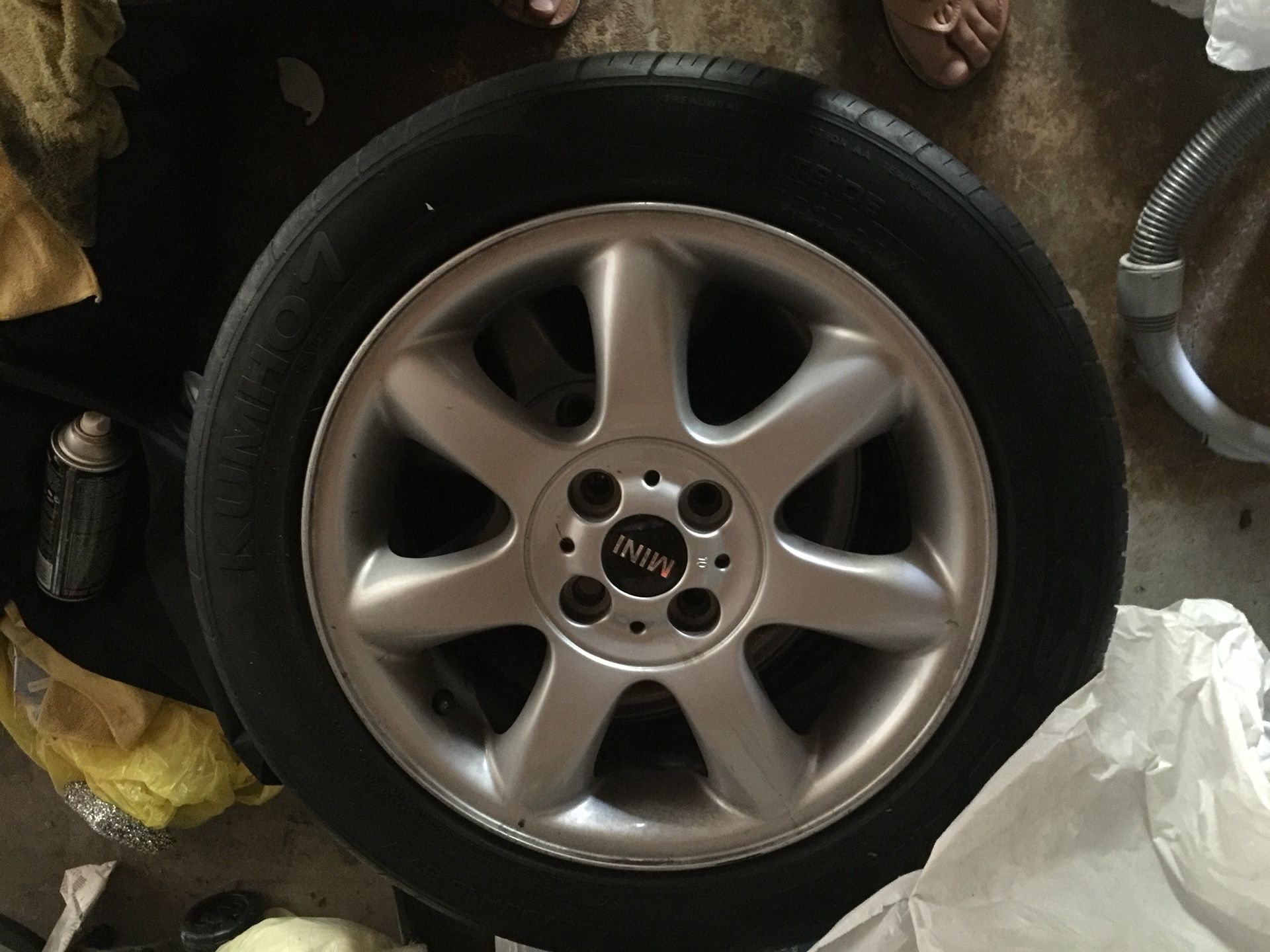mini cooper rims set of 4