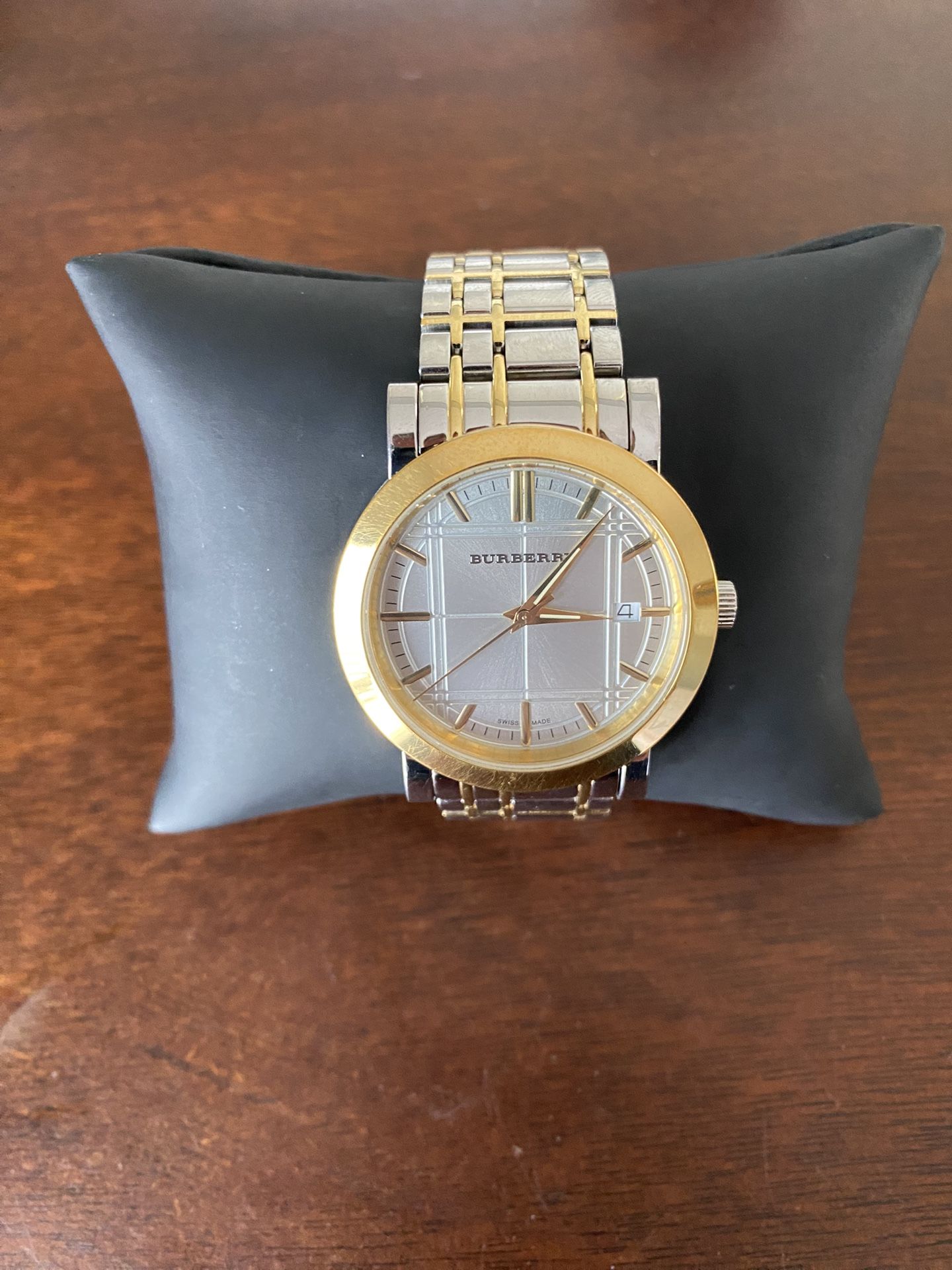 Will Trade For Another Watch . Burberry Bu1358 Watch Mens Steel 