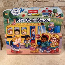 Little People Let's Go To School Flap Book