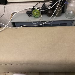 Latimer Upholstered Flip Top Storage Bench ottoman 