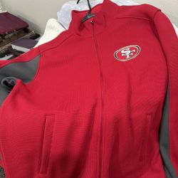 49ers 2xl Mens Knit Jacket