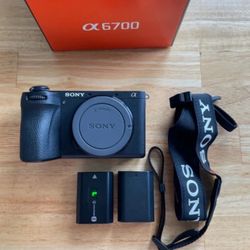 Sony Alpha a6700 26 MP APS-C Mirrorless Camera - Black (Body Only)