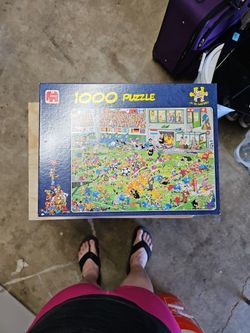 Jan Van Haasteren Soccer Jigsaw Puzzle