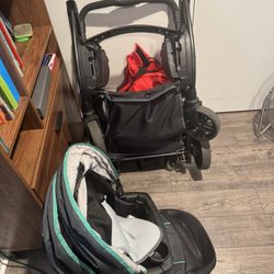 Two Child Seat Stroller. 