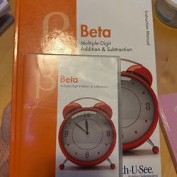 Math U See - Beta Instruction Manual + DVD