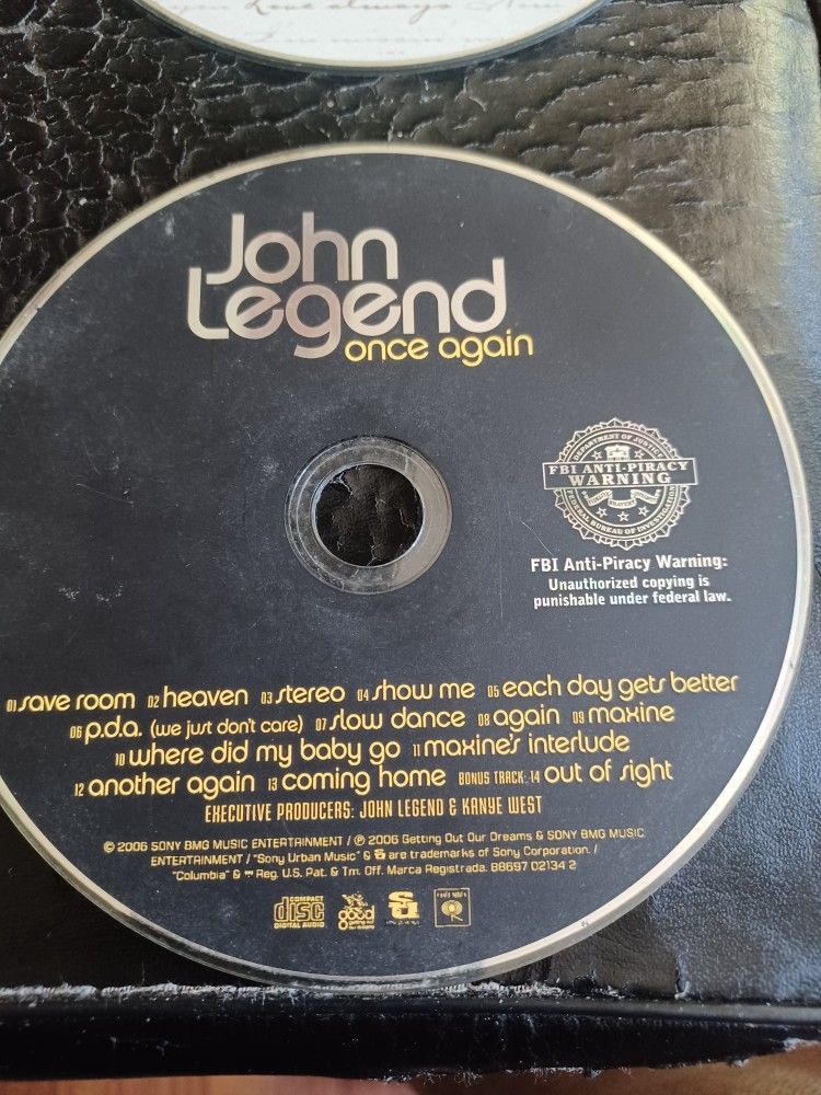JOHN LEGEND CD 💿 $4 FINAL PRICE SAME DAY SHIPPING