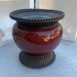 Moroccan Spice Pillar Holder Partylite Vintage Retired 