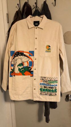 Vans Eco Positivity Button up Long Sleeve Shirt