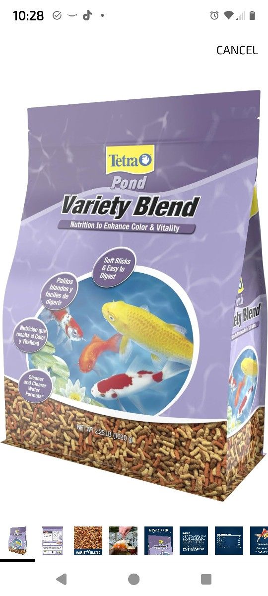 Tetra Fish Food For ponds
