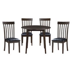 758909 4PCS DINETTE SET - TABLE & 4 CHAIRS