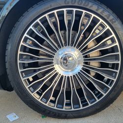 20"new Staggerd MERCEDES Benz S560 Wheels & New Lexani Tires