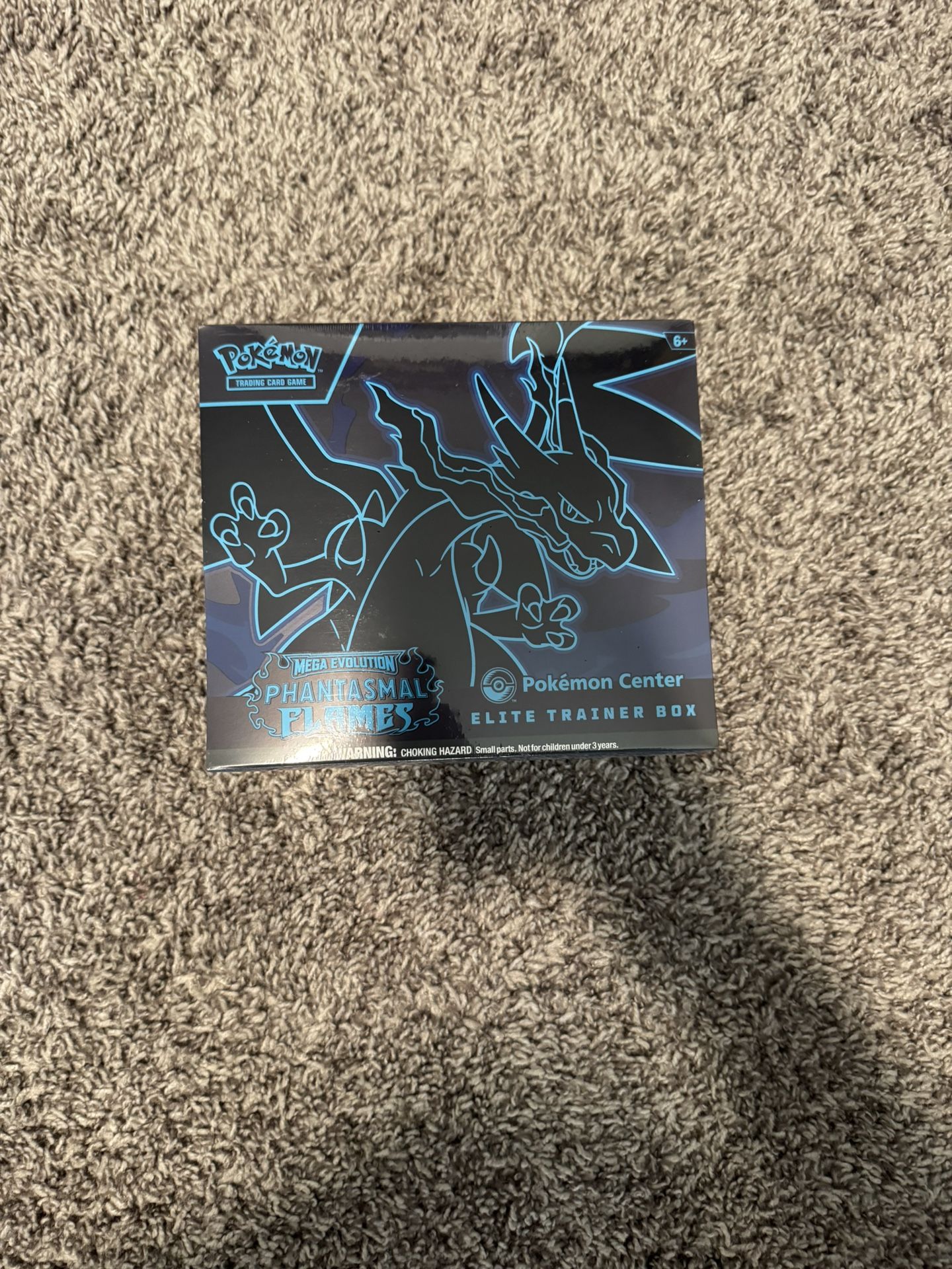 Pokemon Mega Evolution Phantasmal Flames Pokemon Center Elite Trainer Box Sealed