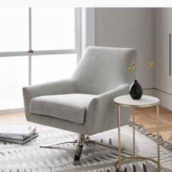 West Elm Lucas Swivel Chair 