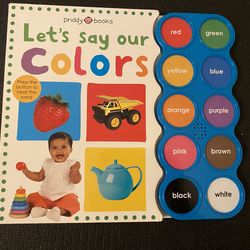 Baby color book