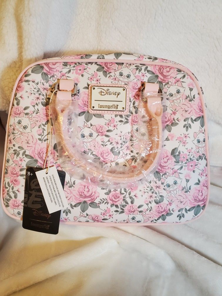 Loungefly Marie floral AOP crossbody 