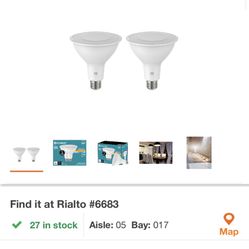 Ecosmart 150 Watt LED replacement Light Bulbs
