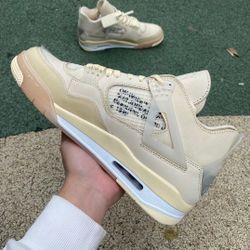 𝐎𝐧l𝐲 𝐫𝐞𝐩l𝐲 𝐨𝐧 𝐈G : 𝐓𝐎𝐏𝐤𝐢𝐜𝐤𝐬𝟒𝟒𝟒  Jordan 4 off-white sail 