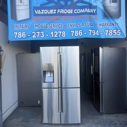 Nevera, Refrigerator Samsung, 36x34x72, Warranty 3 Months, Delivery Available 