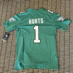 Jalen Hurts Green Eagles Jersey 