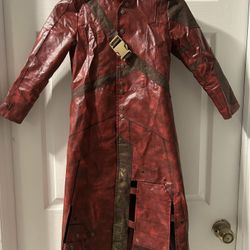 Disney Store Guardians of the Galaxy  Star Lord Trench Coat Jacket 