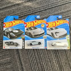 Hot Wheels Porsche Bundle – Brand New | 3 Cars