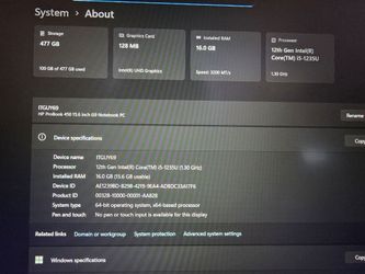 HP Probook 450
