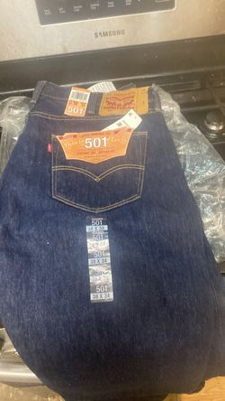 Levi’s shrink to fit , button fly, original blue NEW