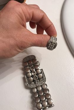 Bracelet and ring set
