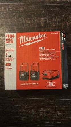 Milwaukee M12 battery kit