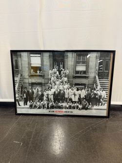 Art Kane Jazz Portrait Harlem 1958 Framed Print (Retail: $100)