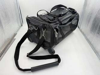 Sherpa Ultimate On Wheels Black Rolling Pet Carrier Bag