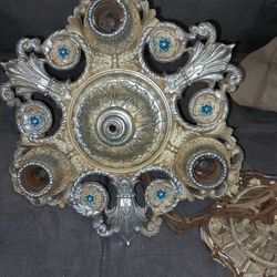 1920's  3 Light Fixture 