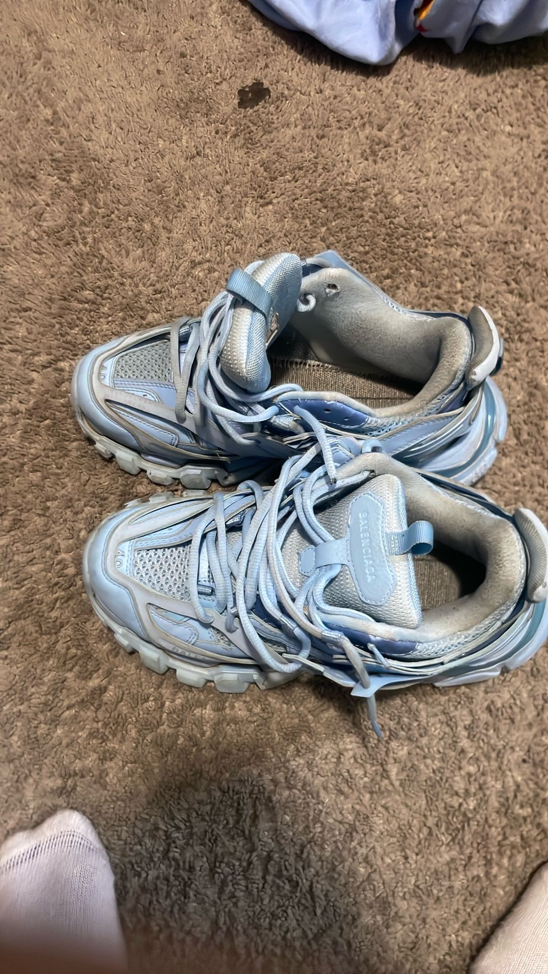 Blue Balenciaga Tracks