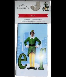 BRAND NEW Hallmark:  Buddy the Elf  book (Ornament) from the movie "Elf"