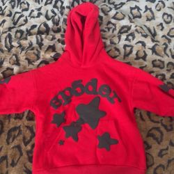 Spider Hoodie | Beluga Red | Medium Size