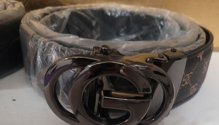 Leather belt