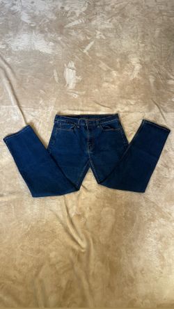 Levi's Men's 506 Straight Fit Jeans Medium Dark Wash Blue Denim