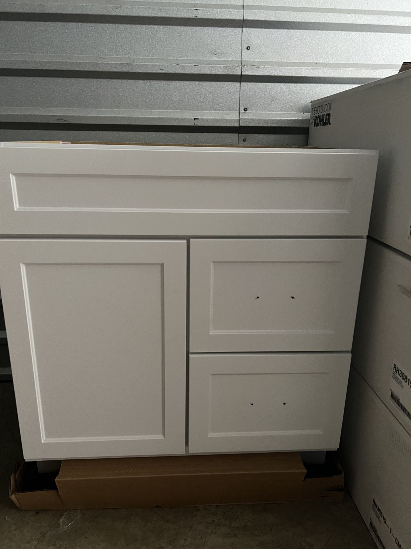 Glacier Bay 30in Vanity Cabinet
