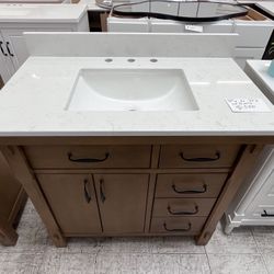 37 inch bath vanity